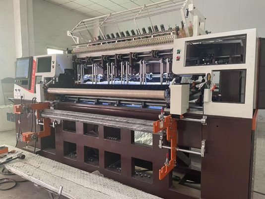 1400RPM 1,7m Компьютеризированная вращающаяся крючок многоигловий Quilting Machine