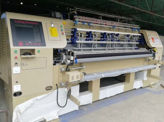 200 м/ч 300 см ширина Автоматический замок сшивать Quilting Machine для постельного белья 1000RPM скорость